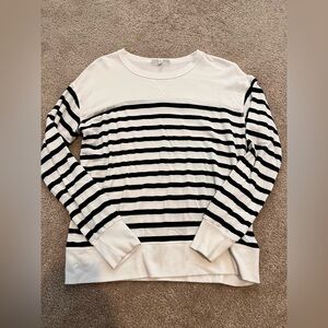 Striped, soft top!